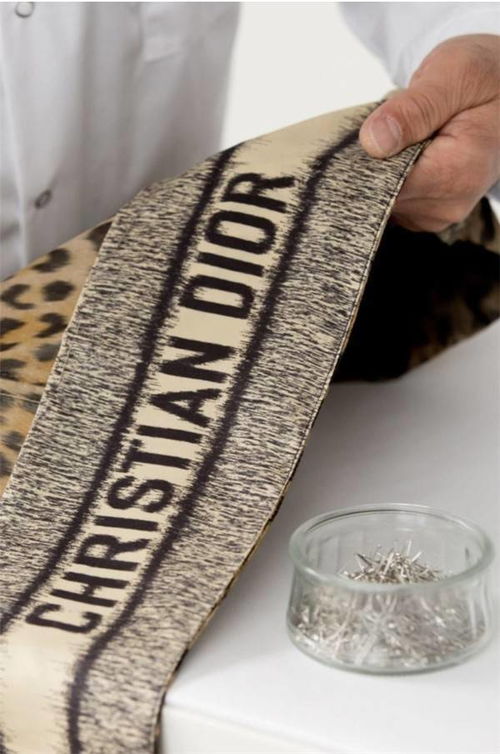 迪奧傾情呈現(xiàn)豹紋迪奧套裝工藝